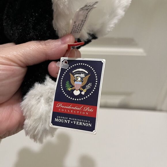 Douglas SOCKS Black White Tuxedo President Bill Clinton Cat Plush 7" Stuffed Toy - Picture 8 of 8